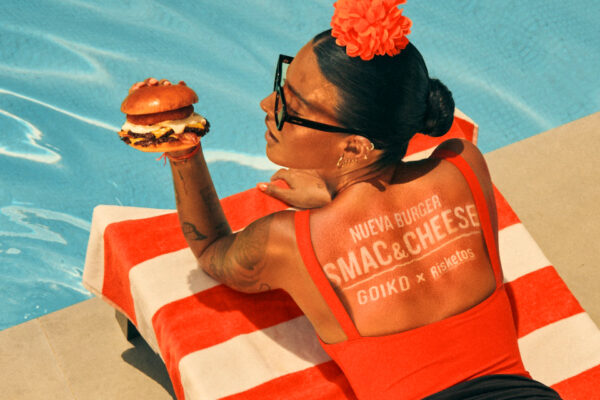 GOIKO i Risketos s’uneixen per crear la burger més atrevida de l’estiu: Smac&Cheese Risketos
